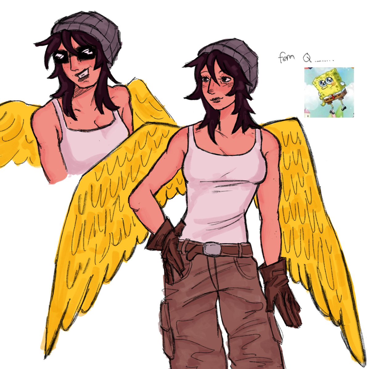 quackfright's tweet photo. ok fine fem qquackity ok? Idk man i just like drawing girls
#quackityfanart #qsmpfanart https://t.co/eGT4t65t1V
