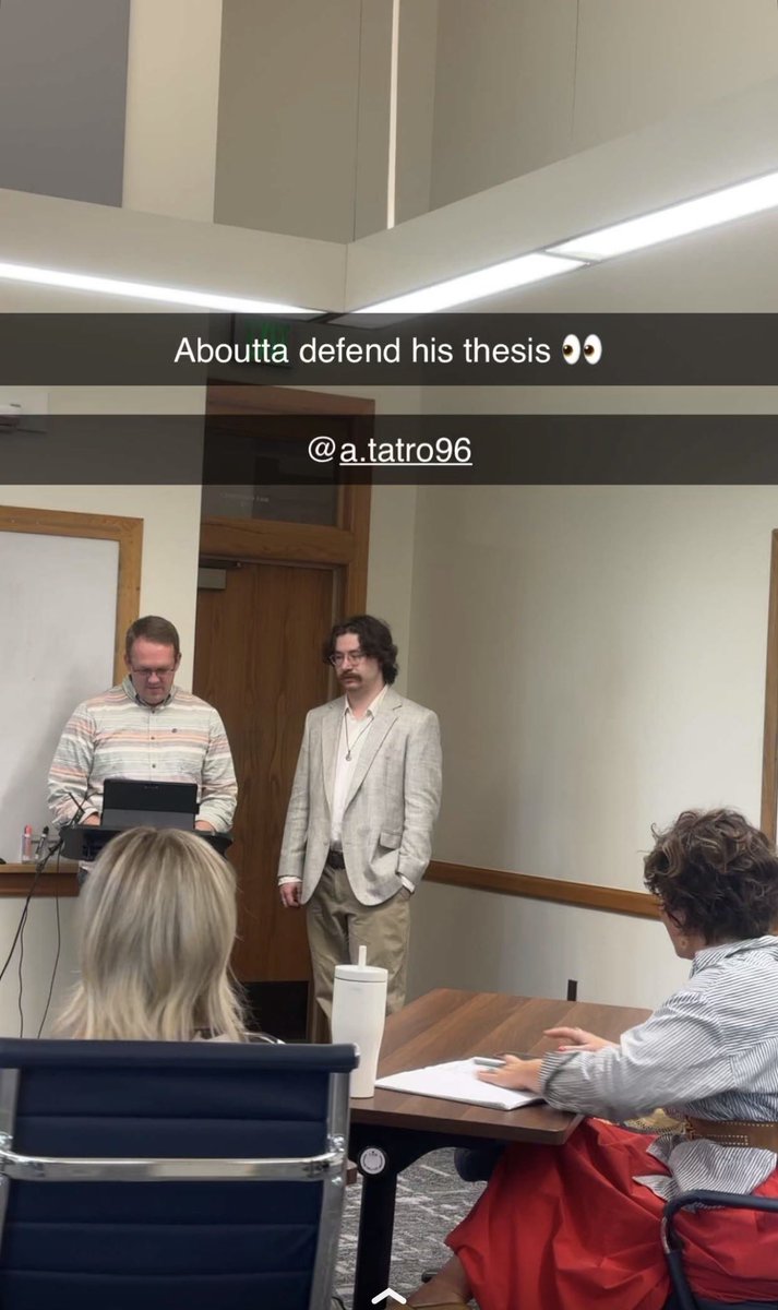 SephSpawn's tweet photo. Passed my thesis defense without revisions 😭😭🫶💜 https://t.co/FsBnq9N7gw