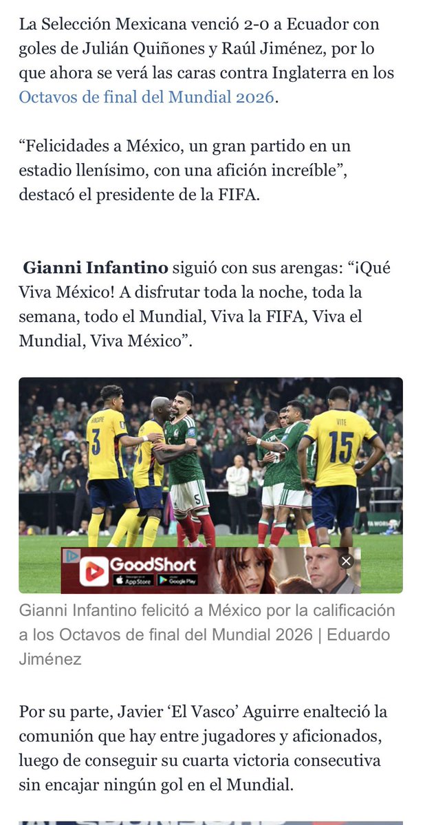 elinformante84's tweet photo. Es evidente que @FIFAWorldCup NO INVESTIGARÁ NADA

Su Presidente se acaba de pronunciar https://t.co/UHpDt2f6UZ