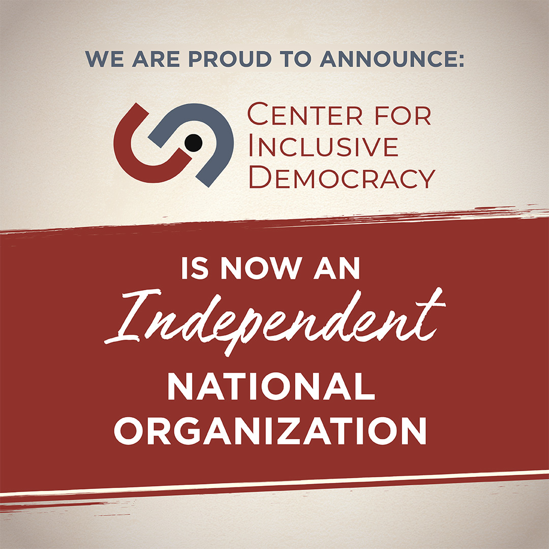 CID_Research's tweet photo. It’s official! @CID_Research is now an independent national organization, which strengthens our ability to serve democracy at a critical moment. Our commitment remains the same: advancing inclusive democracy through trusted, nonpartisan research, data and engagement! Read our announcement here: https://t.co/c9e4u89BkI