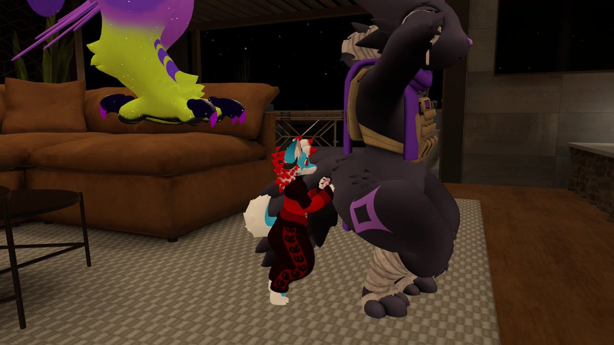 ZeroVRchat's tweet photo. They went AFK so gave them a few rubs https://t.co/3sMgPyumPA