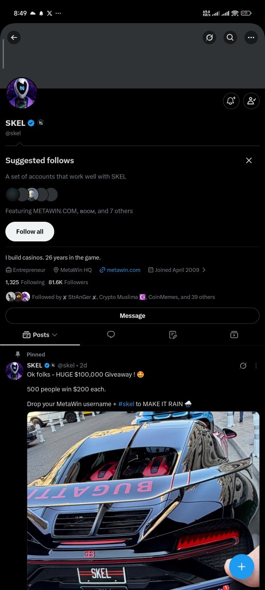 _swankyaxe's tweet photo. @Dehkunle @skel 0x36012d3dd171add1113fb32eecc48cff432525ba
9C7PdE8tUP9N6jW4kd2wpySrZauJboyzRe35SnpFXiuK

Don't fade me 🫡 https://t.co/noK238rqbh