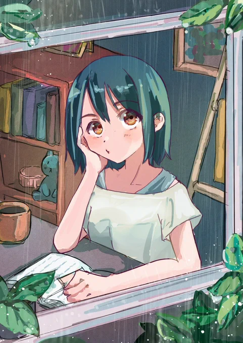 雨をきく