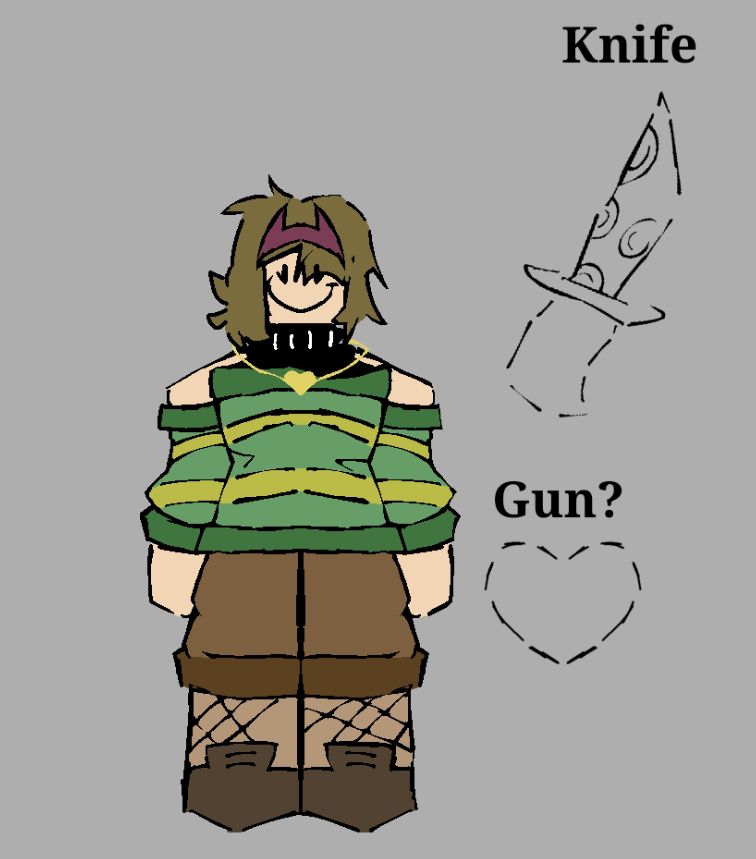 CODrobloxgame's tweet photo. Chara Skin for Jenna + SFX initial idea

Art made by: @GEIZGETHVKS 
Design and SFX by: LD

#roblox #robloxdev https://t.co/22DOrSK6r0