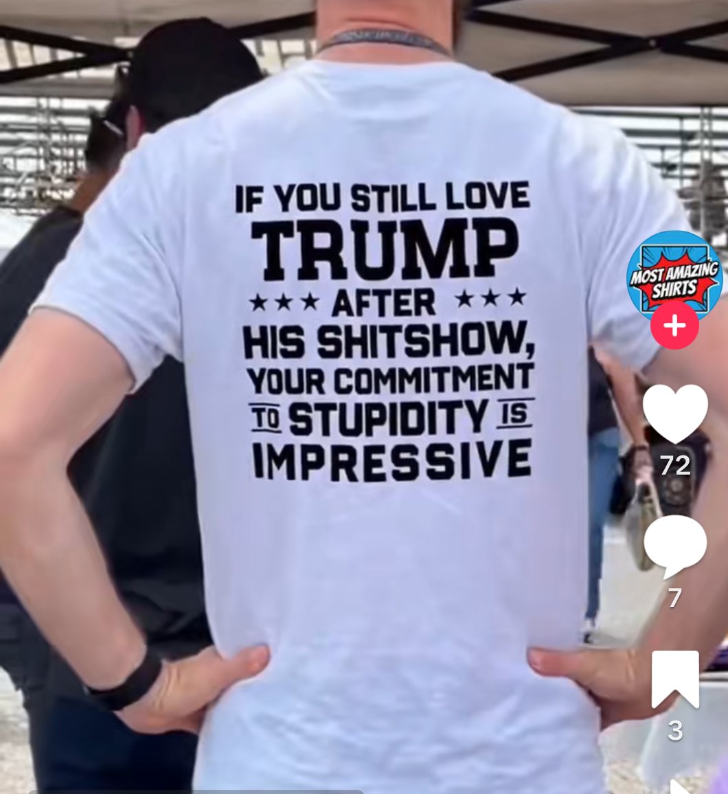 guyfelicella's tweet photo. Imagine treating politics like a sports team. No matter how bad the season gets, you're still wearing the jersey.

I can't understand for the life of me how people still support Trump. https://t.co/fRISaXTj6O