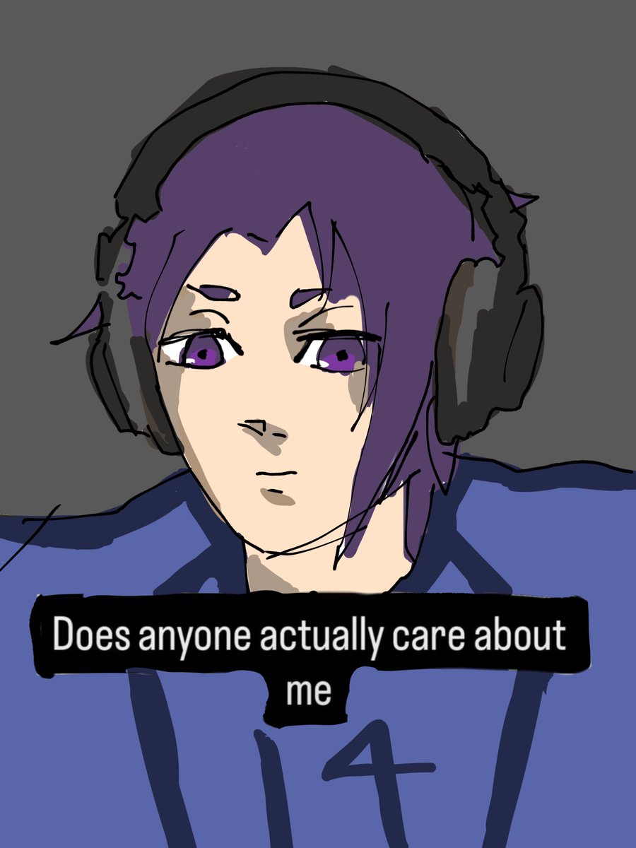 chantajist4's tweet photo. Does anyone actually care about me Reo #reomikage #bluelock #sad #animeboys #bllk https://t.co/YuPGVUUzp7