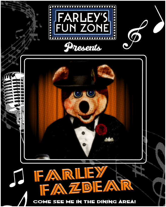 FalconSixty's tweet photo. Meet the band!

Farley Fazbear:

Farley is the lead singer of Farley and the Farmyard players!

Even in spite of his headstrong and often hot headed nature, he'll do anything to protect his friends, especially against that varmint Florence!

#fnaf https://t.co/q6iF09y6HK