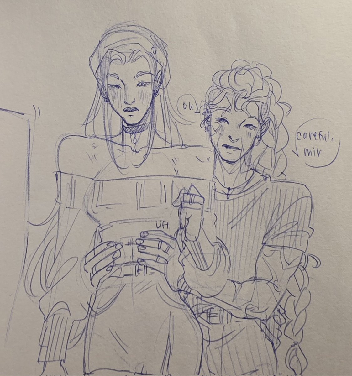 windglasblubird's tweet photo. i was plagued by gay thoughts #rumira https://t.co/tDeQFqVwxS