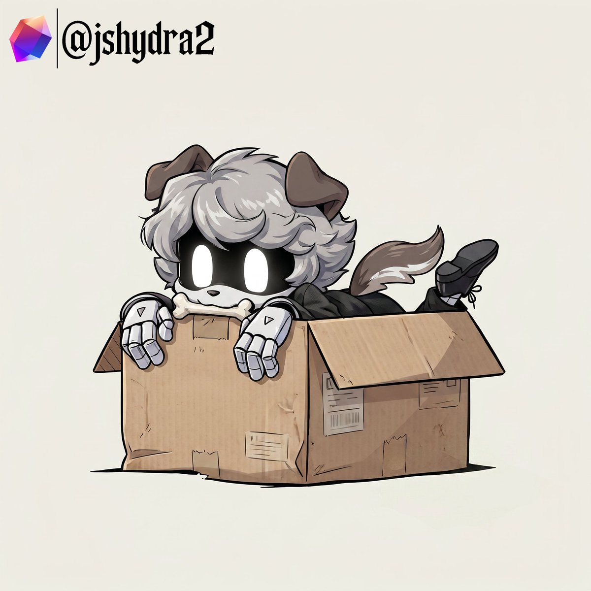 jshydra2's tweet photo. N Puppy
#SerialDesignationN #murderdrones #murderdronesart https://t.co/NiKv6TzPiF