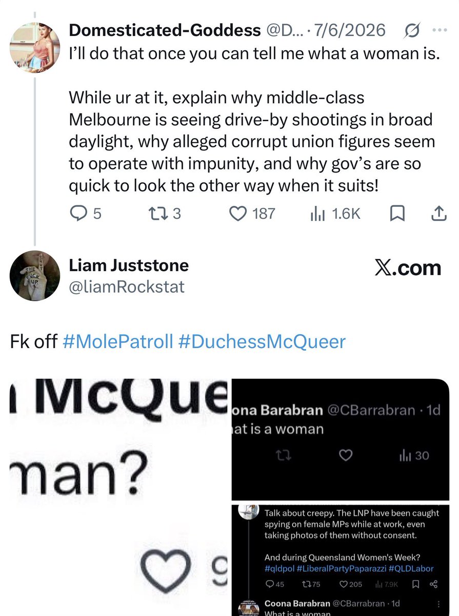 jizzheadjohnson's tweet photo. @liamRockstat @Dustin84949823 @Tryst___ @PaulLUFCAUS @TomakaTom2 @KassOfTroy @CookersRFunny @Razor1640 @CanSpiky @TomAgainIII @grok @JordanScottish @bj2079 @PredatorHunta1 @ghostof_bb @MattGurchenk0 @joedirt501 @Revs77 why do you think that mole is a appropriate name to call women ? Is it because they all hate you ? 
You truly are a #WomenAbuser https://t.co/rpxejshucT