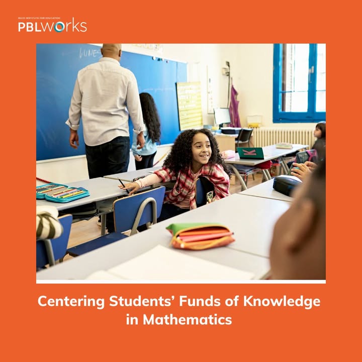 PBLWorks's tweet photo. What happens when math connects to students' lives? Explore how #PBL makes math more relevant, equitable, and grounded in real-world experiences. #MathEd

https://t.co/a7J2HsdkPp

#matheducation #projectbasedlearning #PBL #mathandPBL #deeperlearning https://t.co/JxLThrHQHi