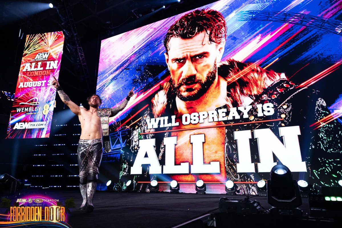 Ascension season, bruv. 𓃶 NOT @WillOspreay tweet media