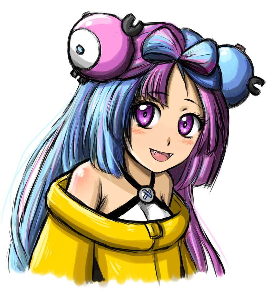 LShellbell's tweet photo. Iono⚡️
I drew this right after the reveal and didn't realise she had shark teeth lol. Hope that you like her with just fangs too.

#Pokémon #Pokemonartㅤ #iono #pokemonscarletandviolet #digitalartㅤㅤㅤㅤ #ポケモンSV https://t.co/culNR4k6IE