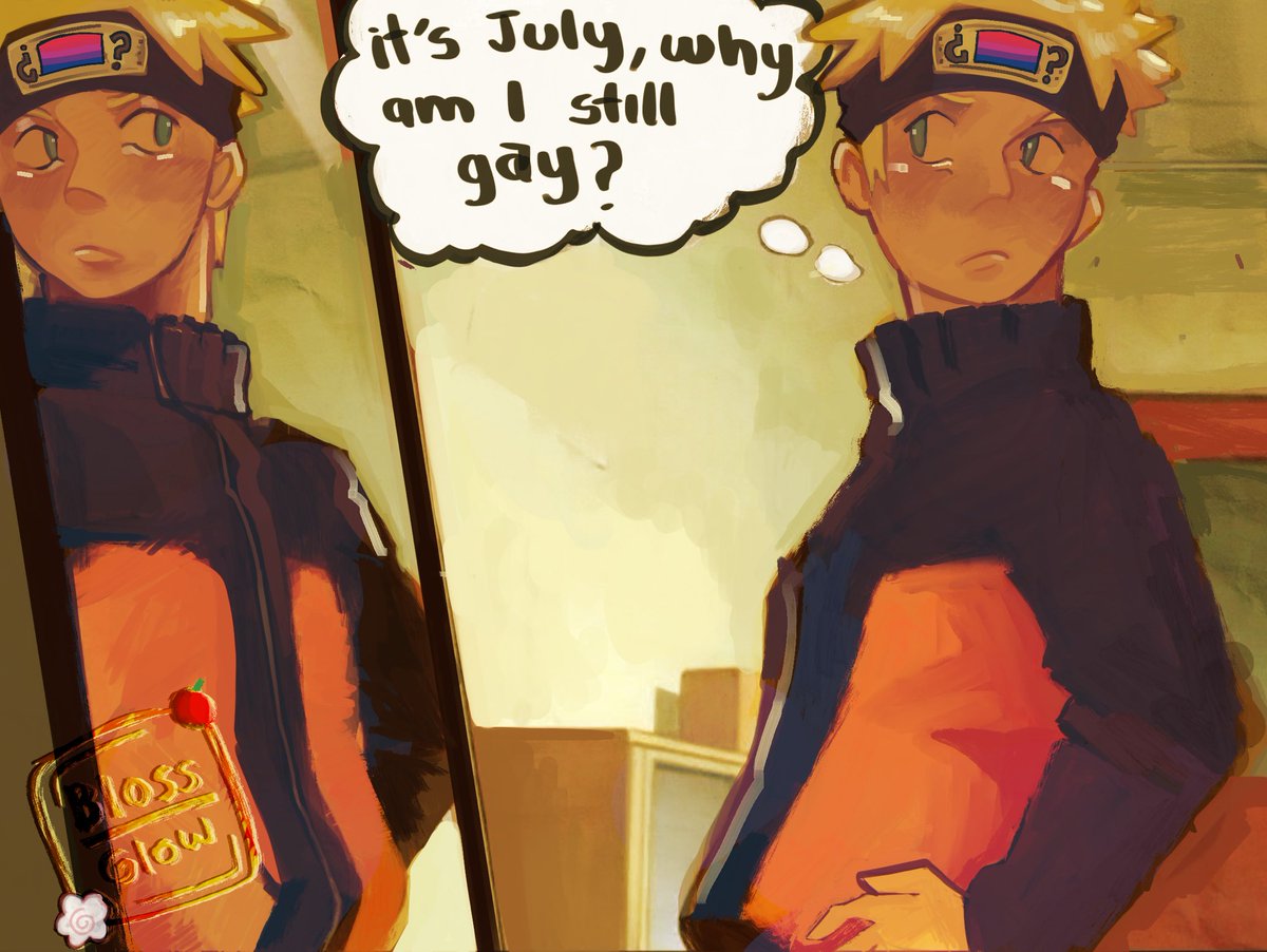 blossglow01's tweet photo. Idk what i just did, JUNE IT’S OVER 
Bi #naruto  IS NOT 🏳️‍🌈🏳️‍🌈🏳️‍🌈 https://t.co/oDyELVlvd4