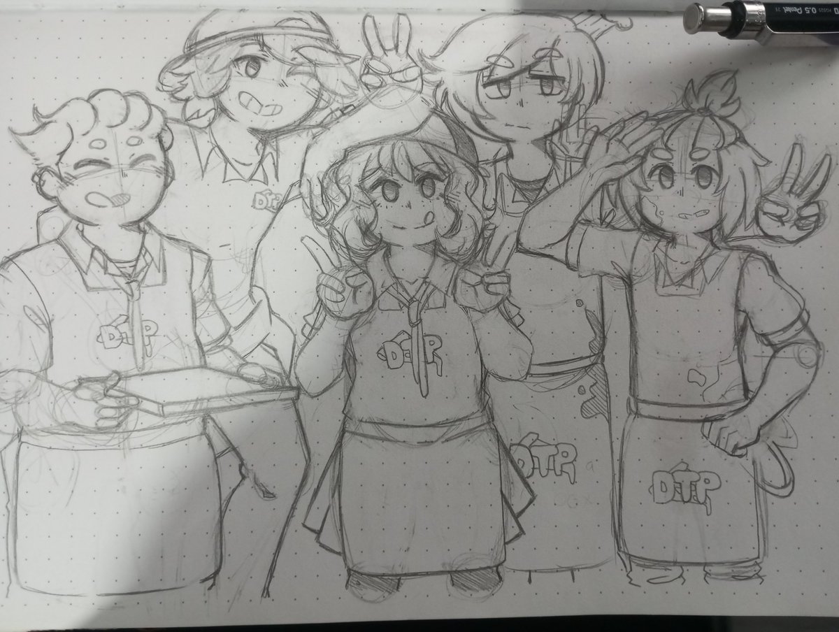 Hanamachii's tweet photo. #FNAFHS #fnafhspizzeria Los trabajadores de la pizzeria de Don Toño les mandan saludos. :) https://t.co/l9lhGqrv1M