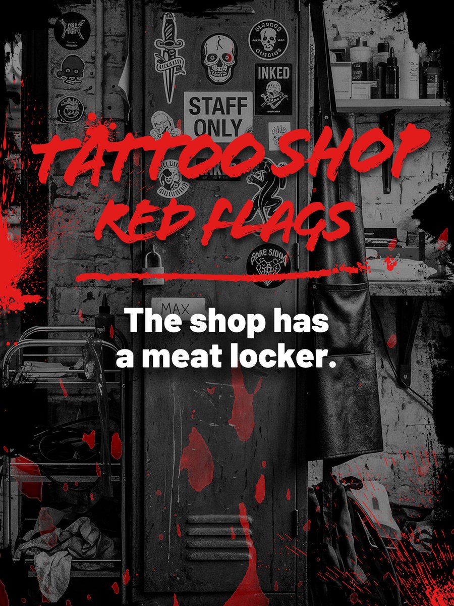 huntakillerinc's tweet photo. One red flag? Weird. Five of them? Goodbyeeeee 🚩 
#murdermystery #mysterygame #detectivesneeded #redflags #gamenight https://t.co/Ud8ieRb7lO