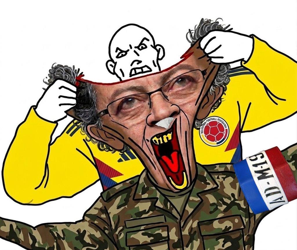Sebastianc30243's tweet photo. @AdesxxXxgod @JuanUribe80 @JoseWilmerPache @IvanCepedaCast @petrogustavo Hablas de pensamiento lógico cuando le deseas la muerte a alguien...
Petrista de mierda 💩  típico de izquierdista hablan de paz, y al final se lanzan con uñas y garras cuando pierden, pero se jodieron https://t.co/azcQqWb834