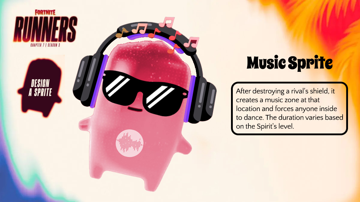 Kopin125's tweet photo. My First Submission for #DesignASprite 

¡Music Sprite!
After destroying a rival's shield, it creates a music zone at that location and forces anyone inside to dance. The duration varies based on the Spirit's level. https://t.co/L6nIjxD0XT