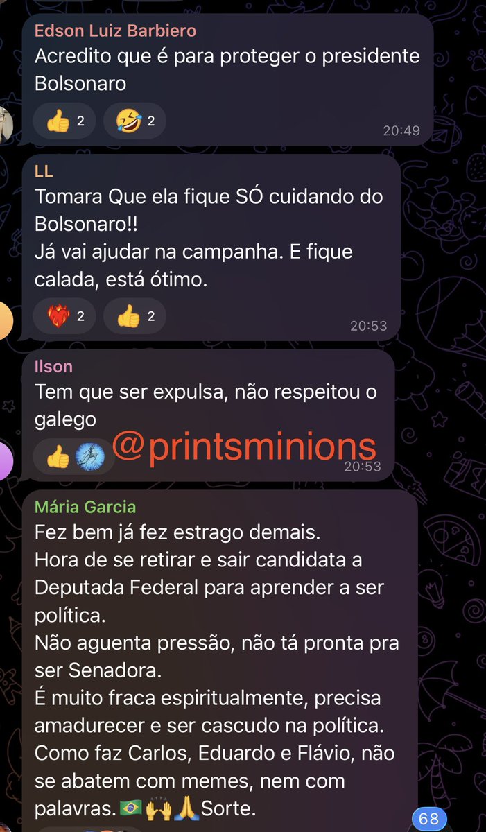 printsminions's tweet photo. Michelle deixando o PL Mulher https://t.co/IFbpCdGhju