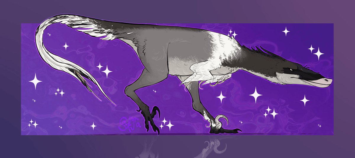 Satyra_rrr's tweet photo. First attack of the year for inneluv on artfight! Go attack her, her designs are GORGEOUS!
#art #paleoart #artfight #attack #paleo #artist #digitalart #digital #digitalartist #paleoartist #dino #dinosaur #raptor #teamcomedy https://t.co/l5GUf4VZBx