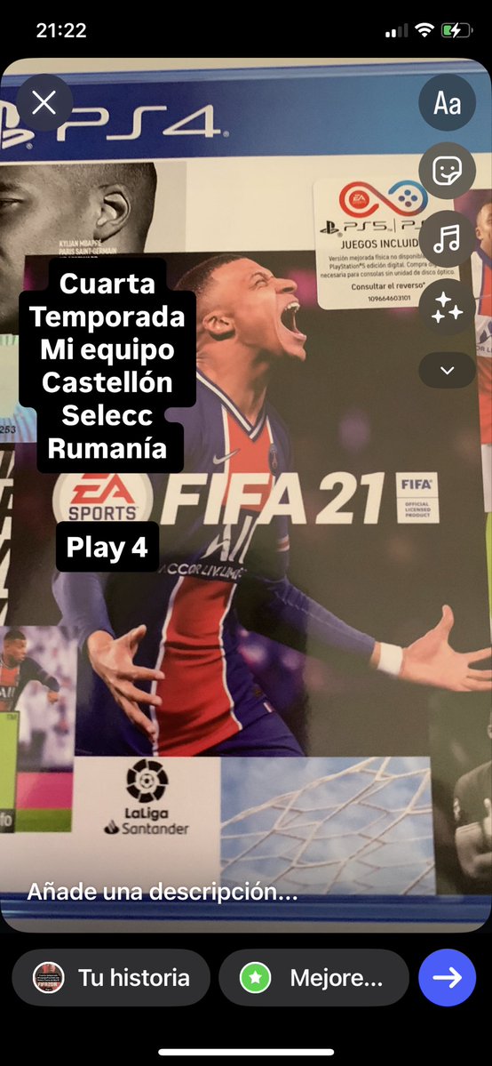 MISFIFAS's tweet photo. FIFA 21, temporada (2023 2024) https://t.co/m4VAP4jQWu