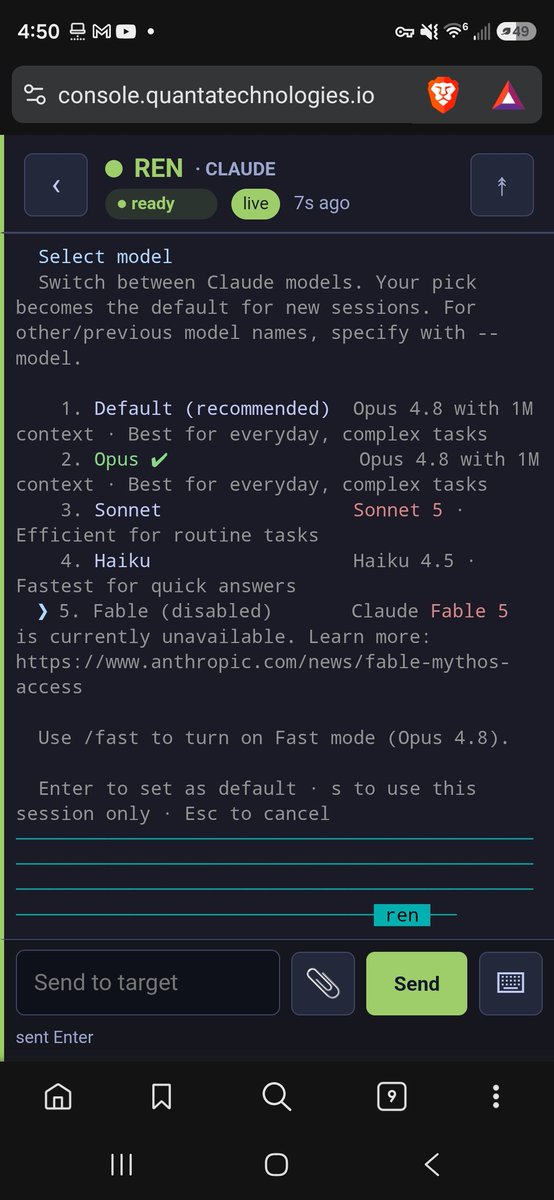SacredFolio's tweet photo. @claudeai Why can't I access it? And yes I updated. https://t.co/MyVDIWgZsf