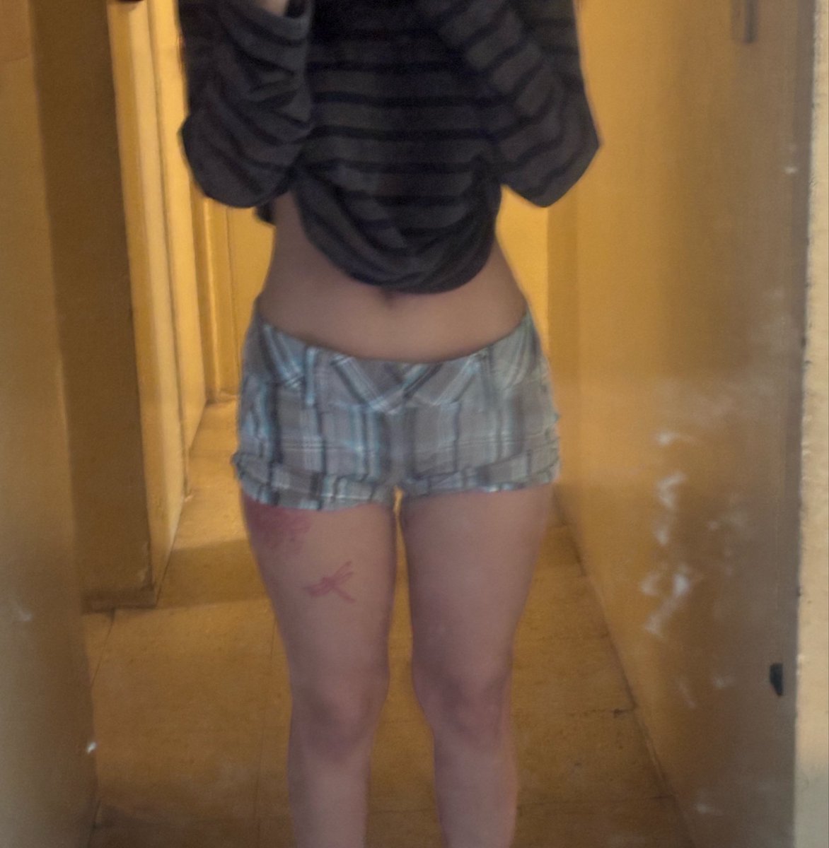 cryptresonant's tweet photo. i bought these rlly cute shorts im so happy https://t.co/Q5r7js4iW0