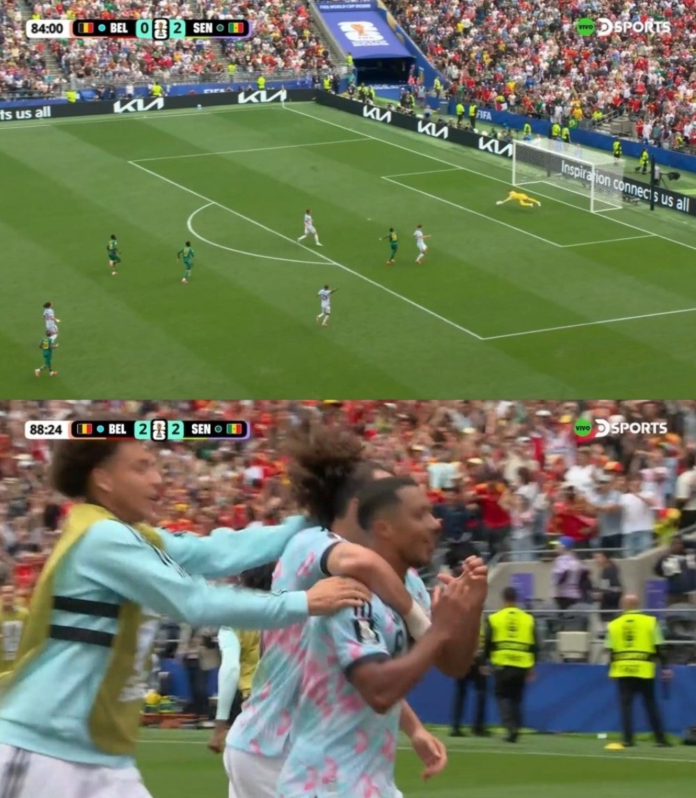 LxoMessismoFCB's tweet photo. 4 minutos de diferencia. Debo admitir que el cabrón de Courtois es histórico. https://t.co/KZvuzzcZPa