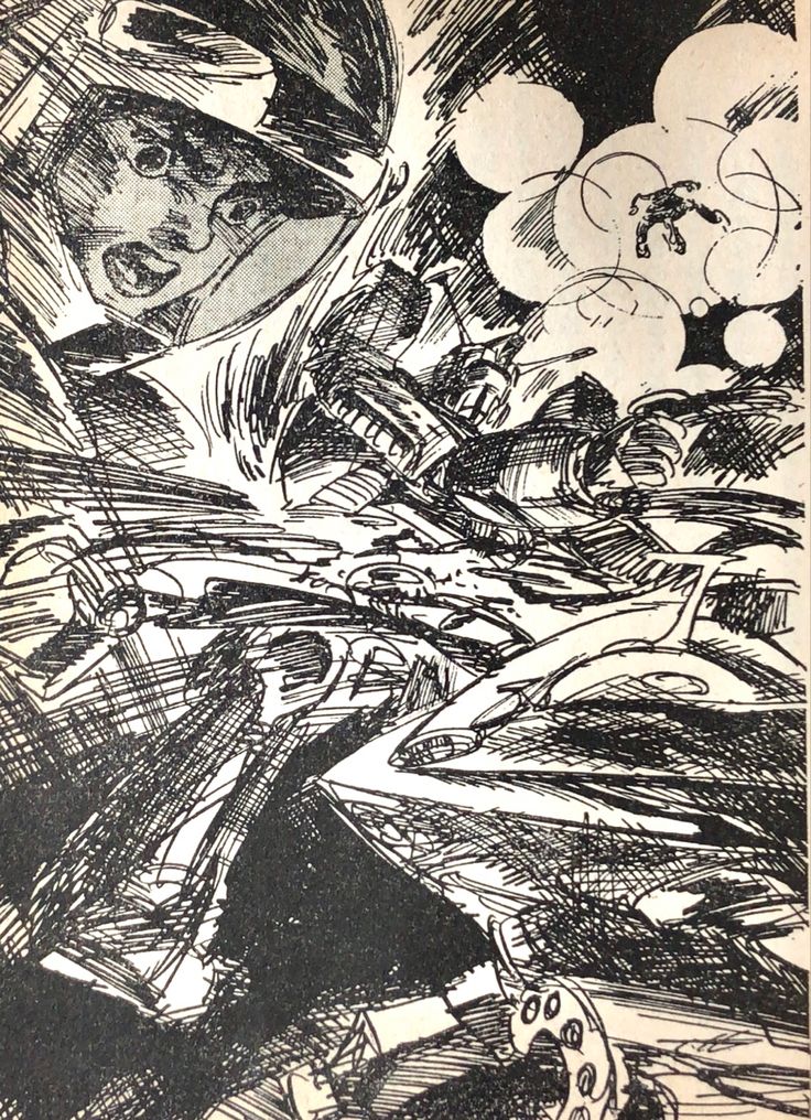 KaykyVin's tweet photo. Tomonori Kogawa's rough illustrations for Space Runaway Ideon. https://t.co/KAt4bcplC8