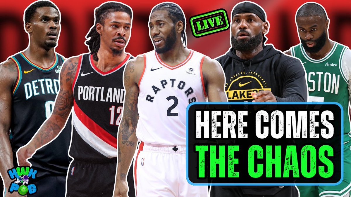HardwoodKnocks's tweet photo. ‼️NEW POD‼️

📋 MUTUAL OPTION CITY (NBA Free-Agency and Trade Reactions So Far)

Kawhi (3:50)
Ja (32:07)
LeBron (48:08)
Duren (1:00:17)
Kristaps (1:14:25)
JB/Celtics (1:20:15)
MORE (1:28:21)

🔗s IN REPLIES⤵️ https://t.co/olvIVYMBag