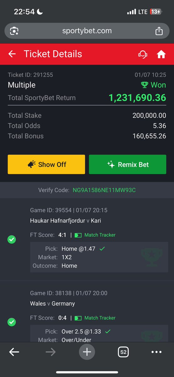 Legitsuregame32's tweet photo. WON 🏆 GUYS 🏆🏆
DM if you’re interested 
DM to this https://t.co/8CSU58OJ5M WhatsApp only 🤝
Dm now with your staking power Let won 🏆 together 
Let win and make money 🏆 💥🔥

Dm for next odds now 08060139561
  💯 safe win 🏆🏆 https://t.co/14rfapzSg6