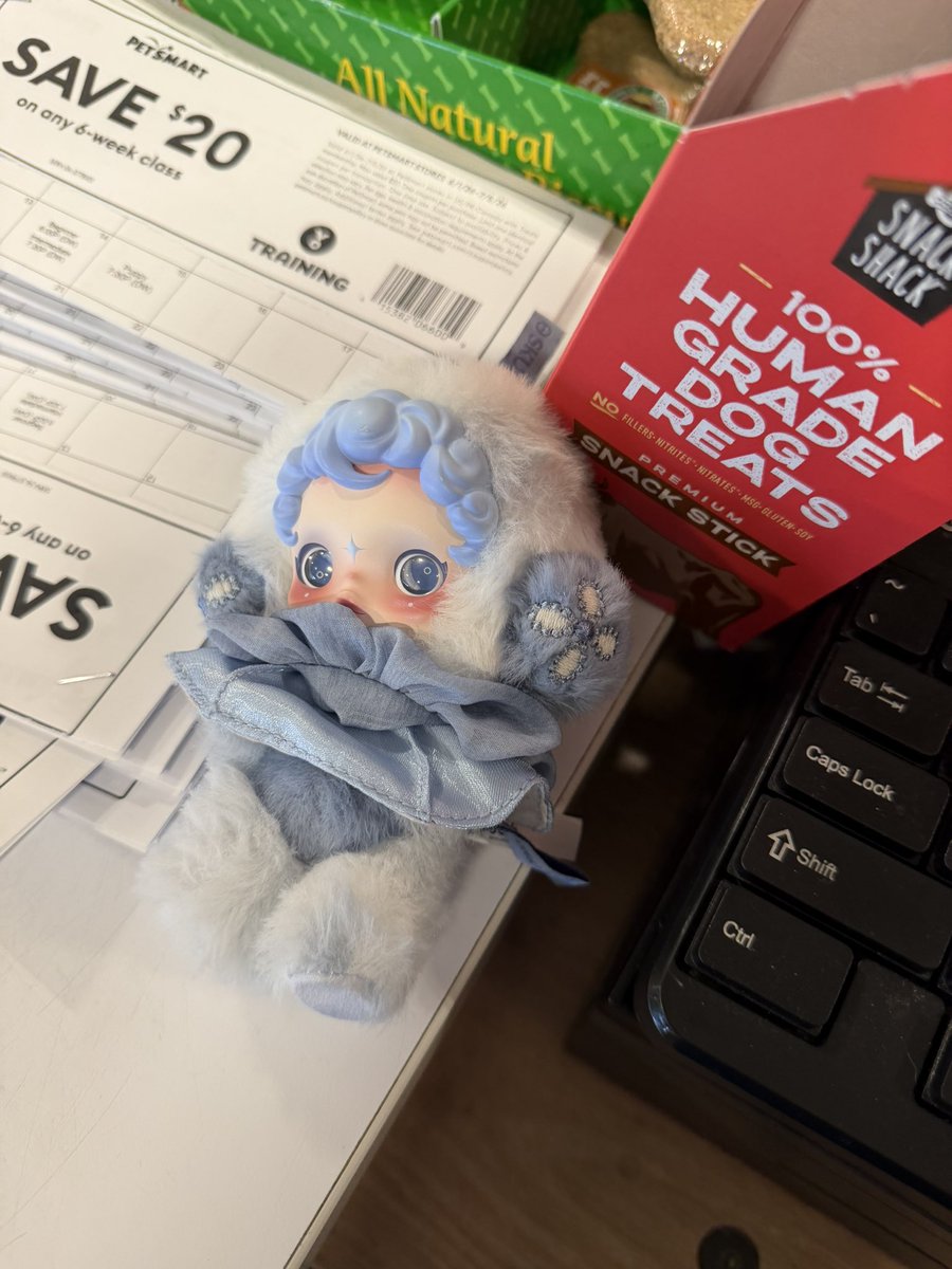 forestofdoubt's tweet photo. people keep loosing bag charms in my store i’m adopting her https://t.co/5bEUnlJ5yg