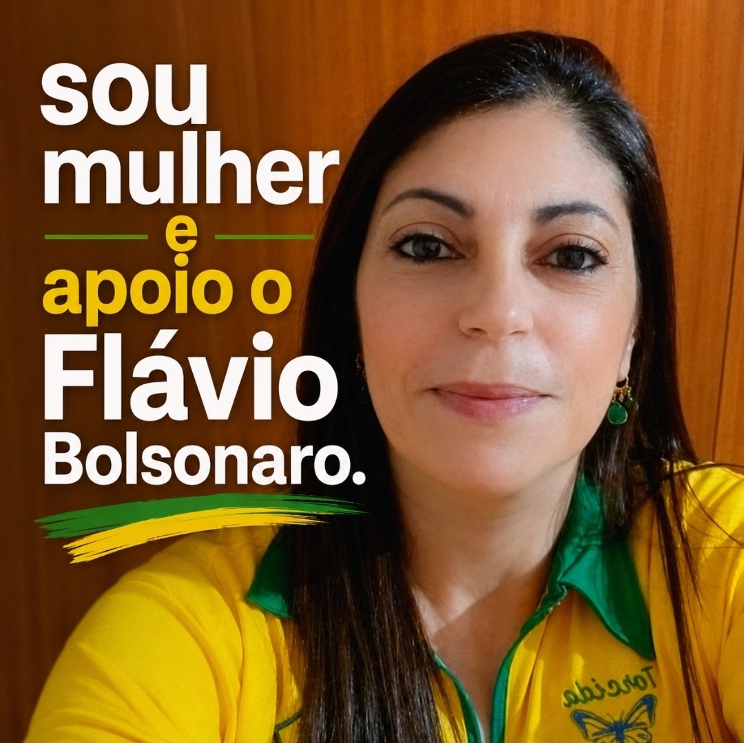 Dani311279's tweet photo. Sou mulher e apoio FLÁVIO BOLSONARO!!! 🇧🇷🇧🇷🇧🇷 https://t.co/JOMkgmlBDF
