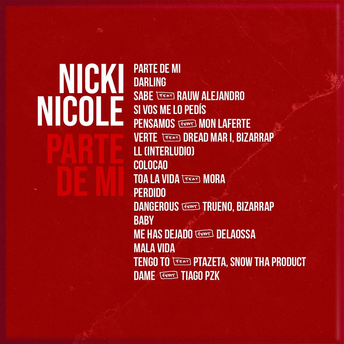 Nicki Nicole Data tweet media