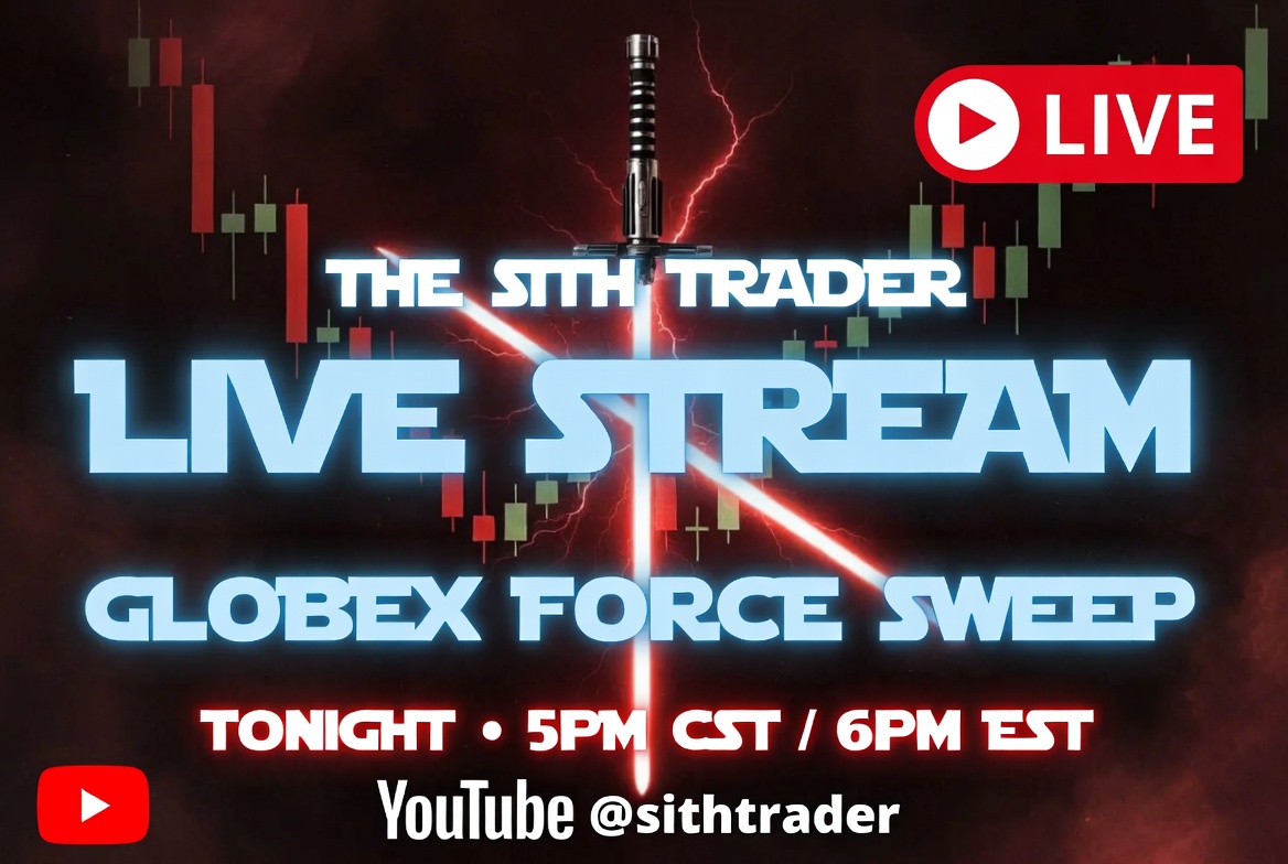 Drafttrading's tweet photo. The Sith Trader Live Stream - #GLOBEX #ORB #ForceSweep

STARTING NOW!

Lets get after another Asia session!

(where apparently there are no profitable #traders)

 https://t.co/aVjfdO96Ul https://t.co/5dFoJjx6ZQ