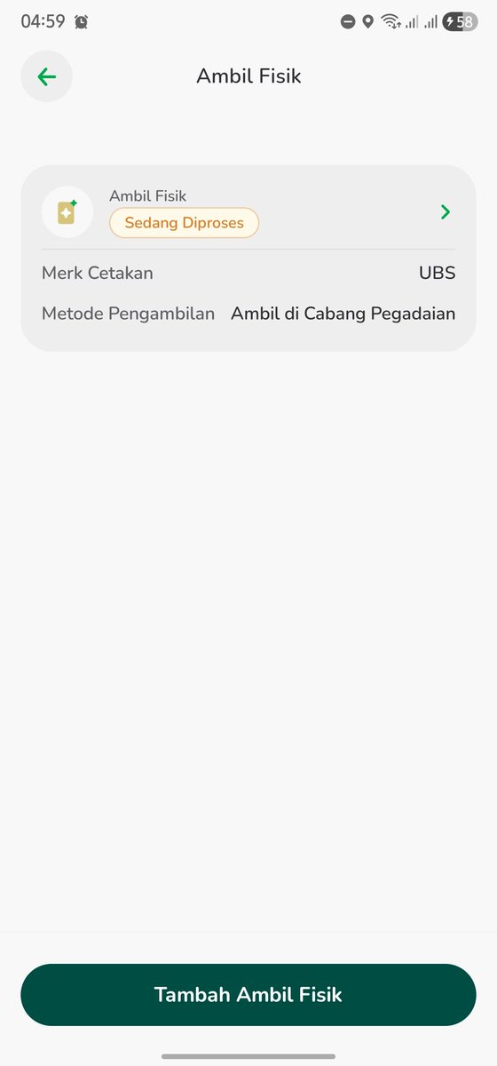 arumaditya's tweet photo. Hi kak ini namanya bisnis haram @Pegadaian  saya gak nyicil emas tp emas saya mau saya ambil harus nunggu 15-45hari trus cuma bisa 2 keping sehari. Pas mau ambil lagi yg lain begini terus, jd selama saya nabung emas, emasnya gak pernah ada wujudnya ya? Gila https://t.co/1IsTTBrXJH