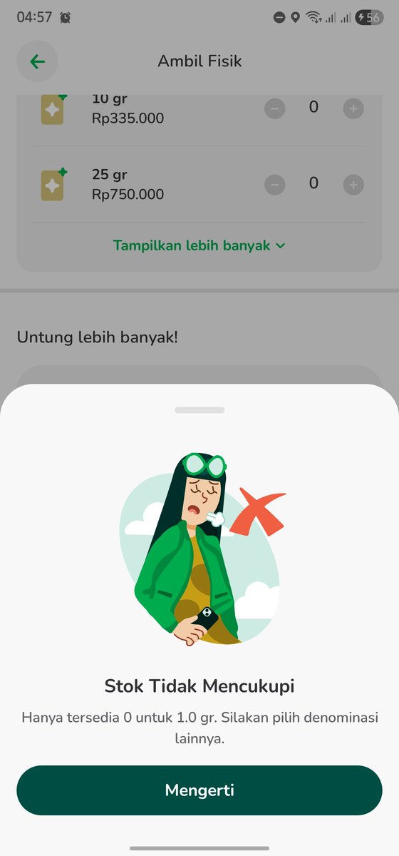 arumaditya's tweet photo. Hi kak ini namanya bisnis haram @Pegadaian  saya gak nyicil emas tp emas saya mau saya ambil harus nunggu 15-45hari trus cuma bisa 2 keping sehari. Pas mau ambil lagi yg lain begini terus, jd selama saya nabung emas, emasnya gak pernah ada wujudnya ya? Gila https://t.co/1IsTTBrXJH