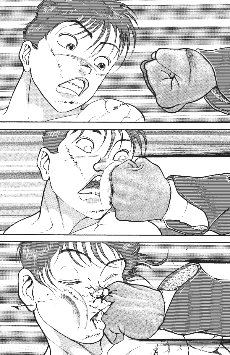 teambaki_en's tweet photo. Punch landed 😧🤛

#BAKI35th https://t.co/lLn0nKfTzo