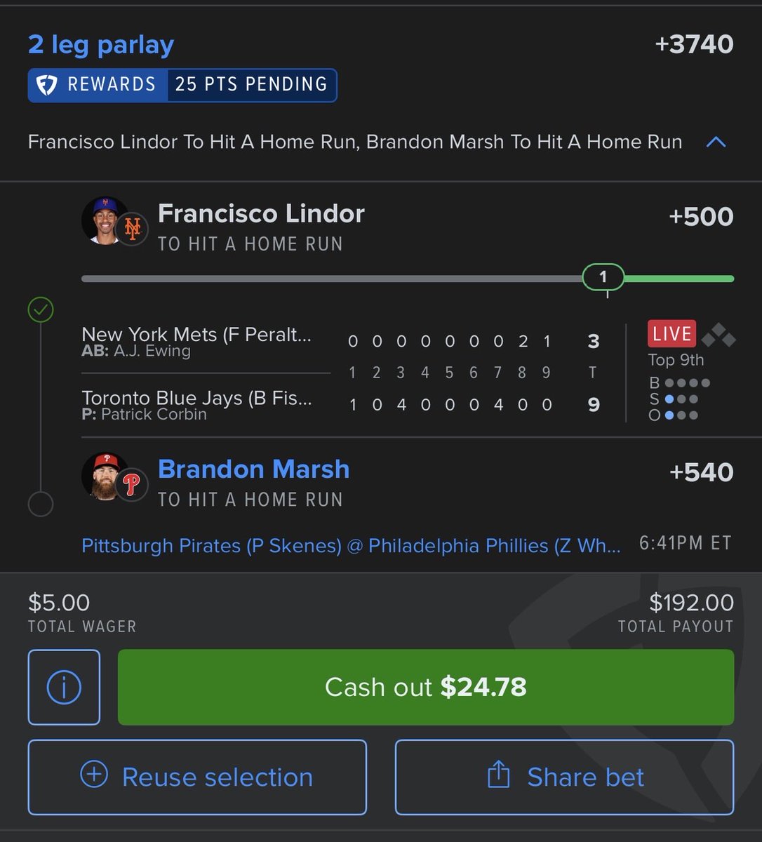 maxistheplayer's tweet photo. @MLBHR i did not have faith https://t.co/YoT6oWokjK