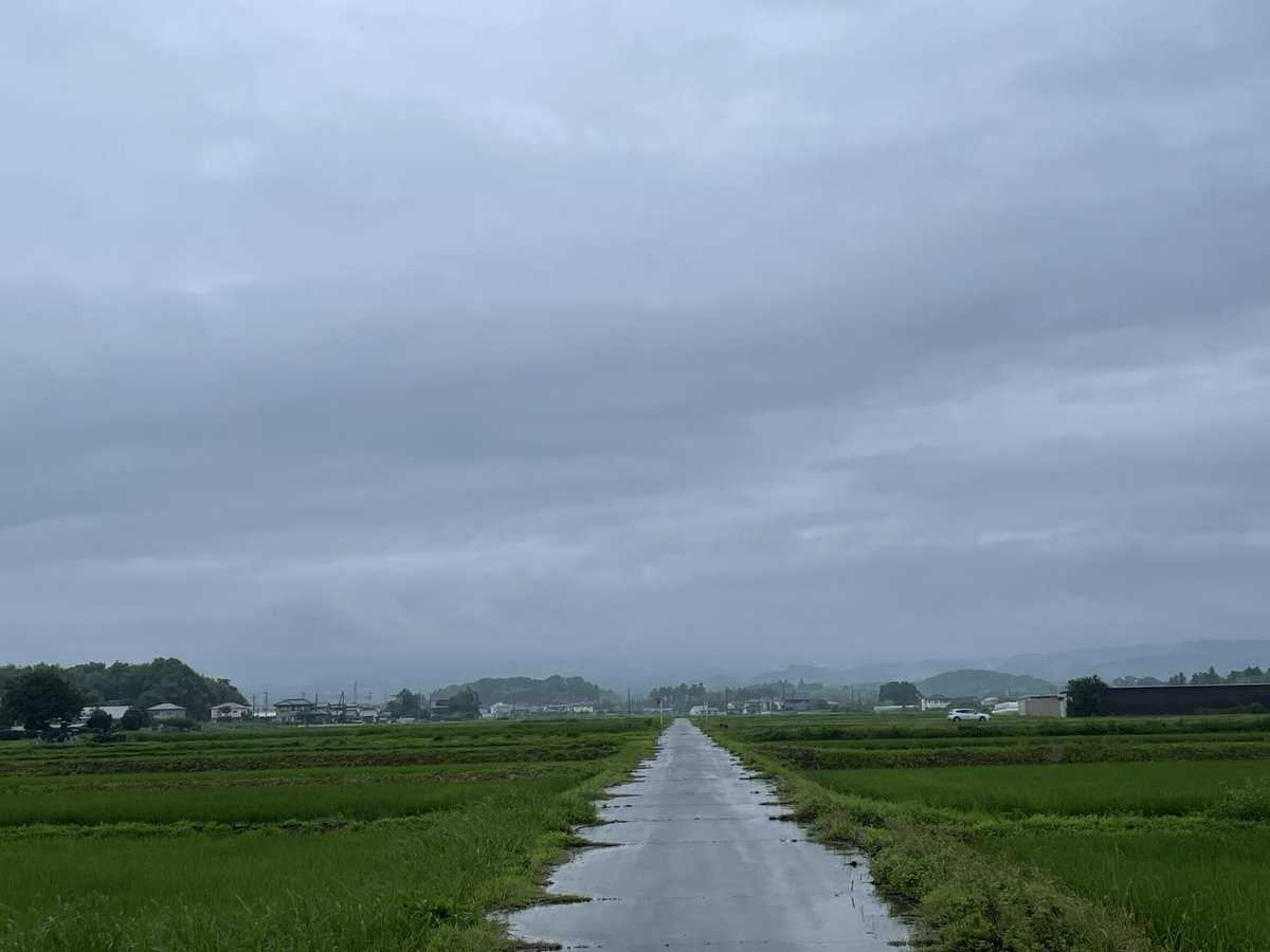 skyriverAMA's tweet photo. おはようございます😃
本日は雨☔　昨夜から雨☔が
降り続いています
ひんやりする朝です

赤城山⛰️さんも、雨雲🌧️に
覆われて姿が見えていません https://t.co/YRFVEJNnCa