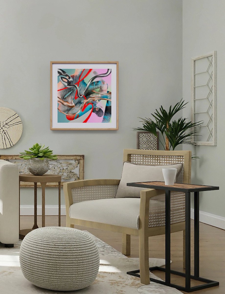 TbZurn's tweet photo. Dive into the abstract strokes of tonight’s pop-up art show—every color tells a story you can touch. No fancy tickets needed, just your curiosity.  #ArtForAll https://t.co/tVU94YKGlG