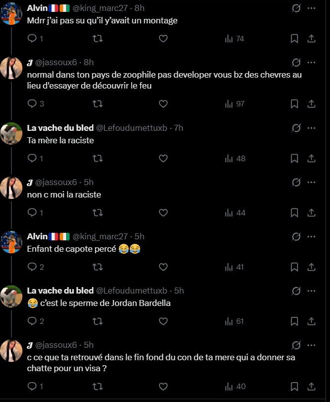 Ibrahim27388026's tweet photo. elle est raciste et elle soutient la Palestine 🤣🤣🤣 https://t.co/nz0b0NsTZv
