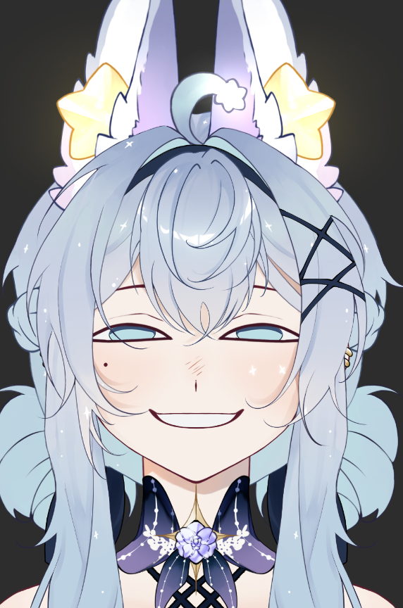 RavaEsmerayVT's tweet photo. A few expressions My model has #Vtuber https://t.co/hifegtB6V3