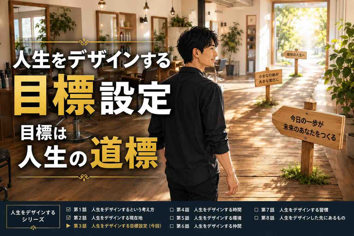 jinbit's tweet photo. 今日は7月2日。昨日はお休みのため今日更新！
一年の半分が終わりました。
でも、「もう半分終わった」ではありません。
「まだ半分ある。」
目標はゴールではなく、
人生をデザインするための道標です。
https://t.co/poqWCJyizp https://t.co/ARWC24dRQh