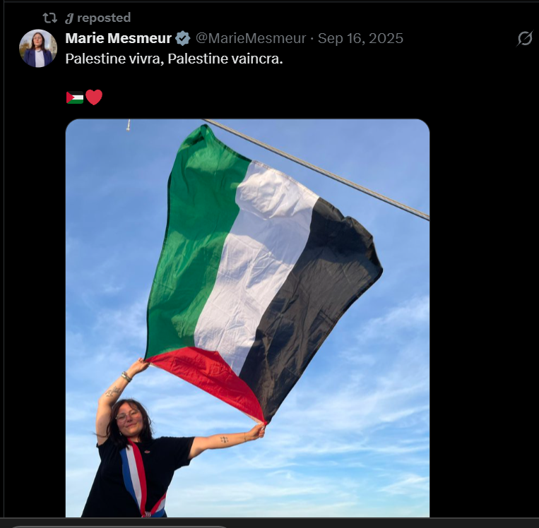 Ibrahim27388026's tweet photo. elle est raciste et elle soutient la Palestine 🤣🤣🤣 https://t.co/nz0b0NsTZv