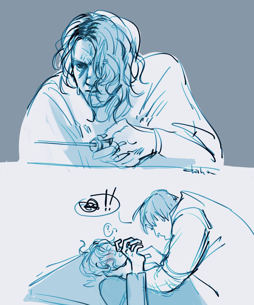 doiho_'s tweet photo. Daeron sketches https://t.co/ZYNNsHqxH7