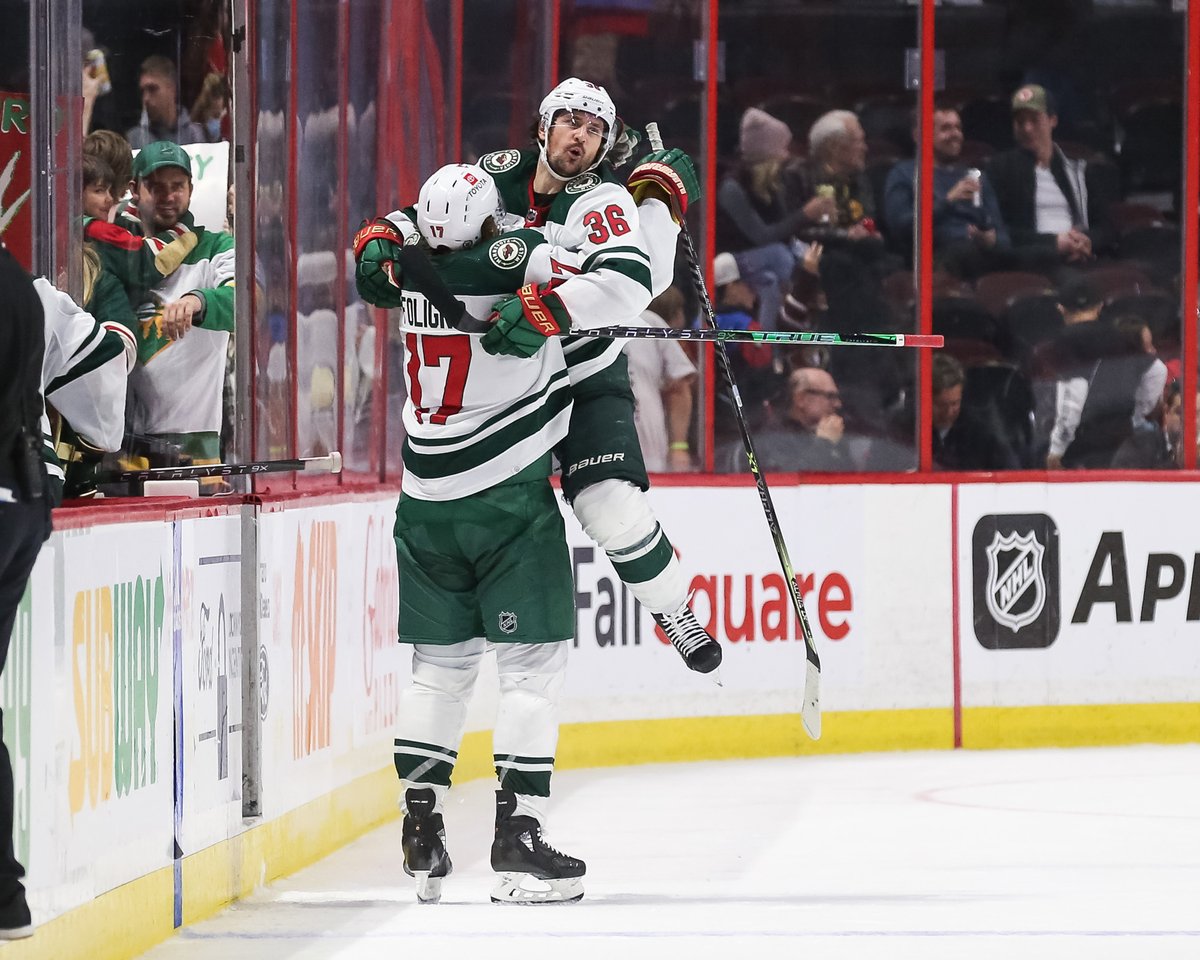 mnwild's tweet photo. a few of our favorite Zuccy moments

thanks for everything, Mats 💚 https://t.co/lkpDRlOT1h