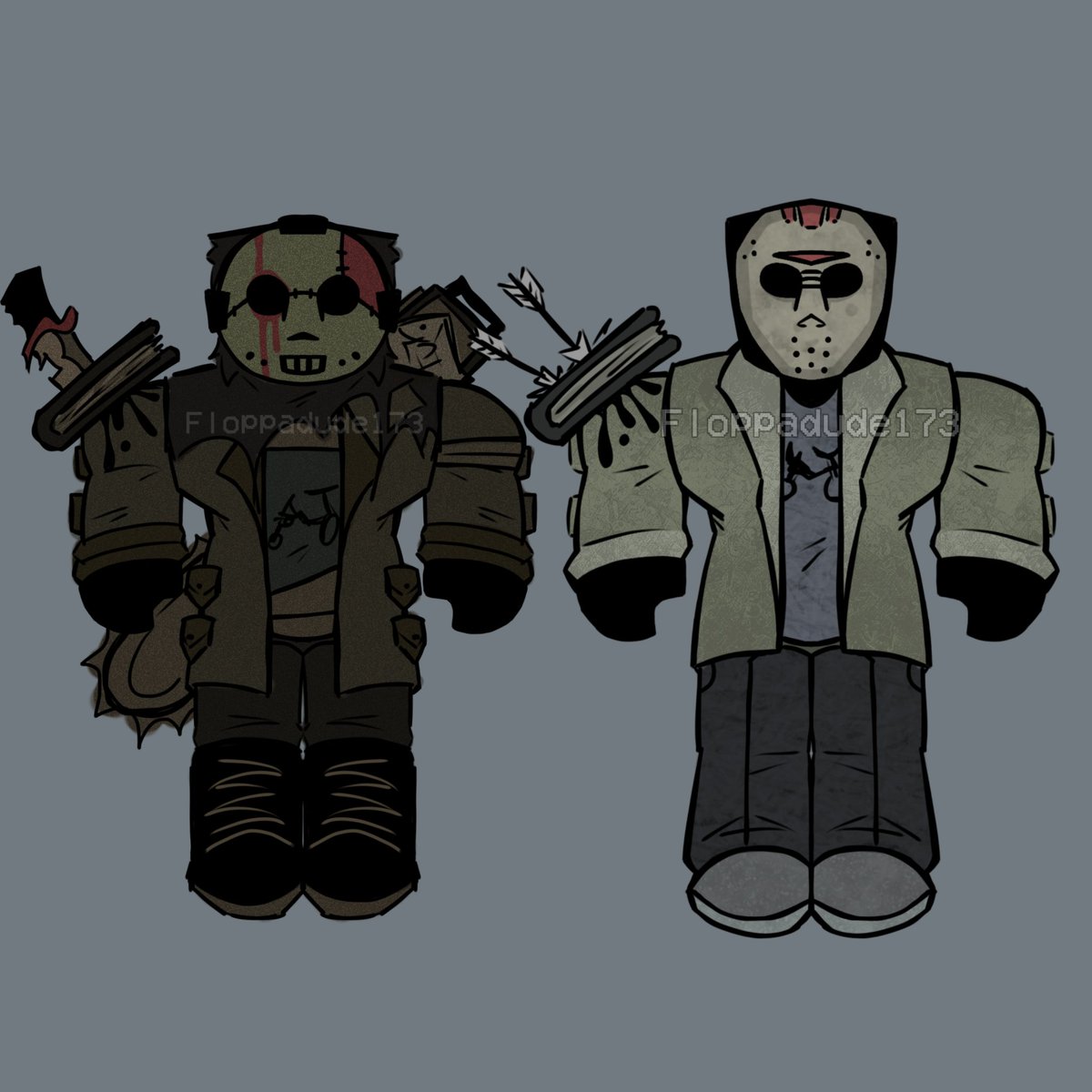 jaydes着用Horrorbleslet grimoire bazo1199 My primordial slasher take #forsaken #forsakenart #forsakenconcept
