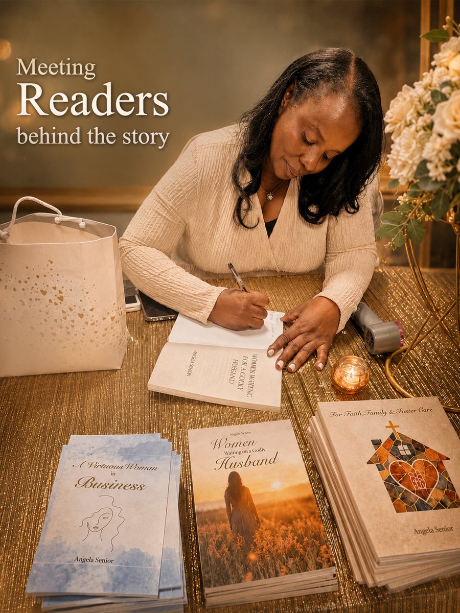 authorsenior's tweet photo. I had a beautiful event with meaningful conversations, heartfelt connections, and readers showing so much love at Grace Organization, London, England — 19th June.

Each moment reminded me why these books exist. Thank you to everyone.

#AngelaSenior #BookEvent #BookLive #ReadMore https://t.co/ZE9UsTdsNi