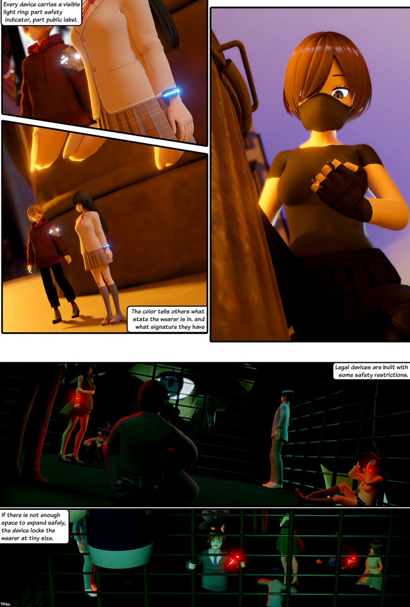 BantyBantoras's tweet photo. -[Shifted] Size Signatures-

Been slowly working on this for the past month. I wanted to introduce a little bit more of the worldbuilding for the Shifted universe in regards to how sizes works and how it affects people. 

These little tidbits of info are certainly gonna spice up future scenarios/ideas, wouldnt you say?